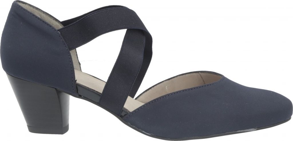 Ara Pumps Toulouse - Blau Synthetik Größe: 38.5 Normal