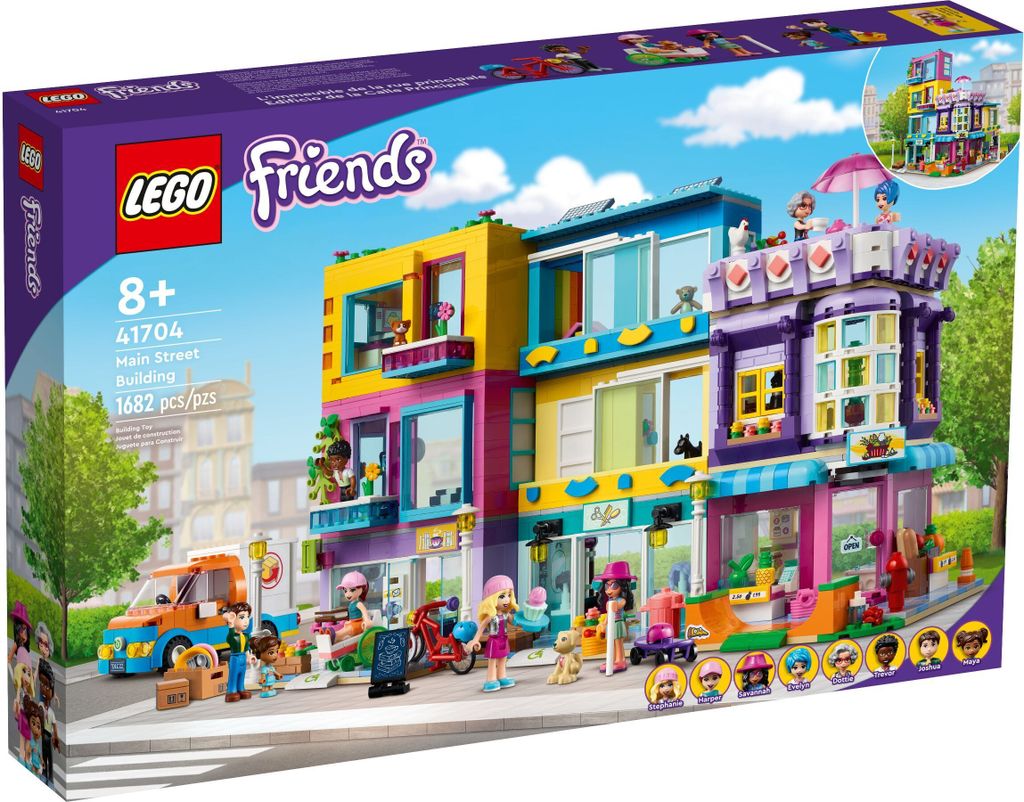 LEGO 41704 Friends Wohnblock in Heartlake City mit Produktbild 