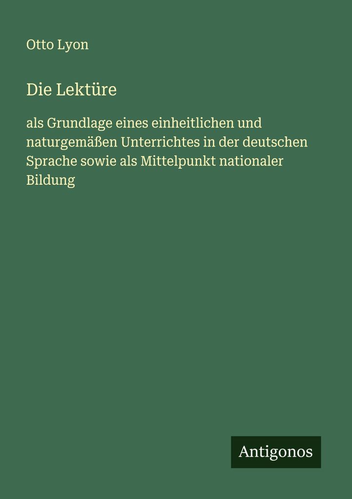 Die Lektüre
