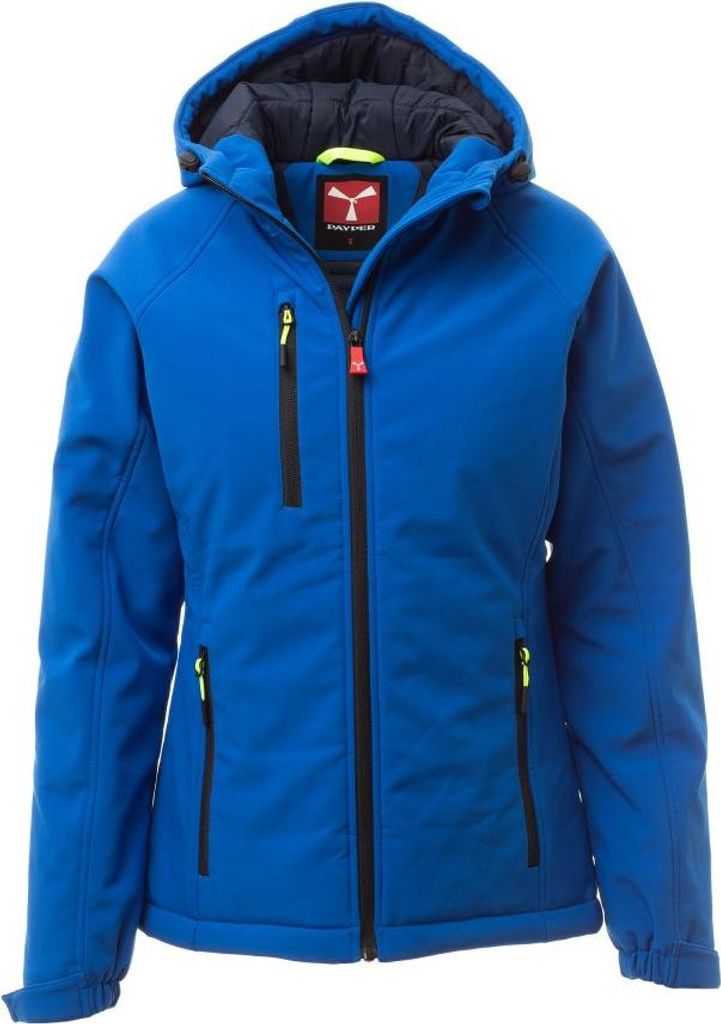 Damen Softshelljacke Gefüttert "GALE PAD LADY" - Payper Königsblau/Marineblau XL