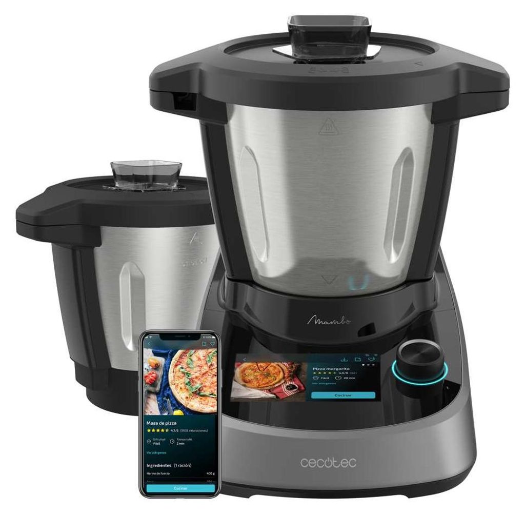 Cecotec Mambo Touch con Jarra Habana 1600 W 3,3 L Nero, Immagine del prodotto 