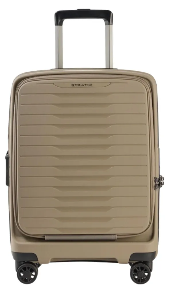 Valise Cabine Stratic Novium 55 cm : Plus d'Espace et Accès PC Facilité