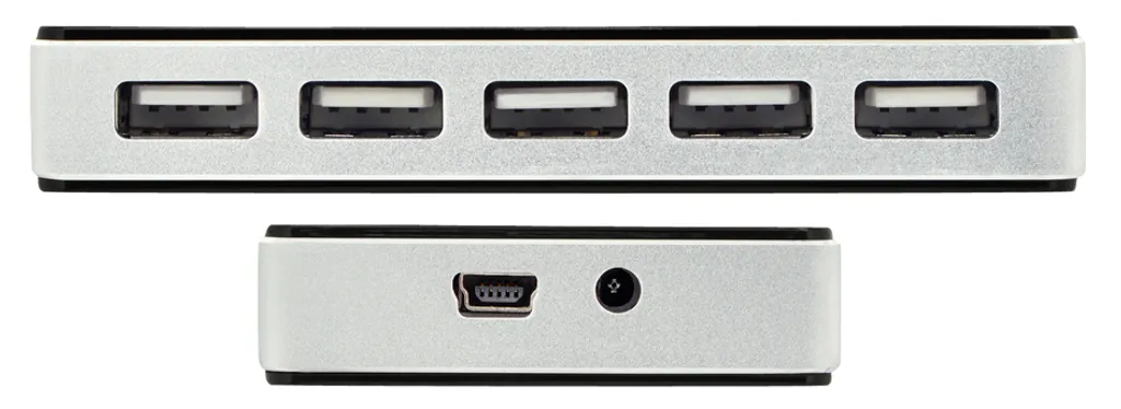 Hub USB multi-ports DIGITUS doté de 10 entrées alimentation