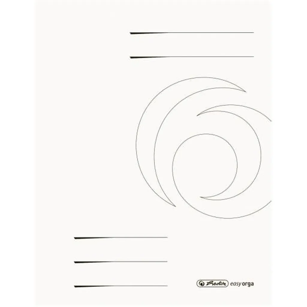 Dossier herlitz A4 en carton Quality blanc avec mécanisme de reliure