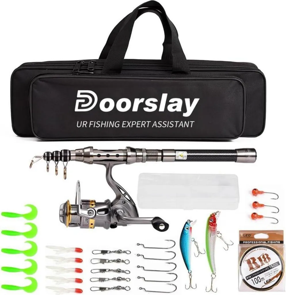 Pêchez Partout avec ce Kit de Pêche Compact Anti-Encombrement Doorslay