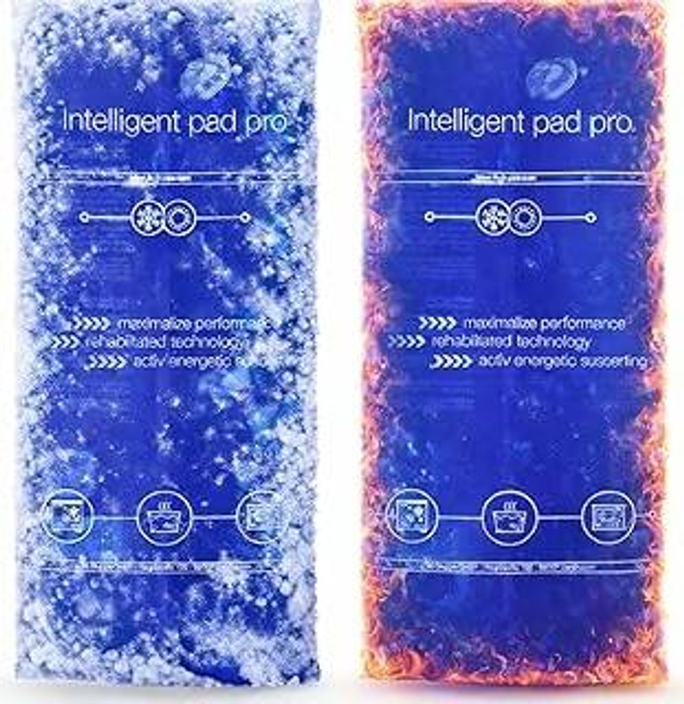 2x XXL Kühlpads - 28x12 cm Kalt Warm Kompressen blau, Groß - Wärmekissen & Kühlpacks - Gel Kühlkissen - für Prellungen, Schmerzen - Coolpack ...