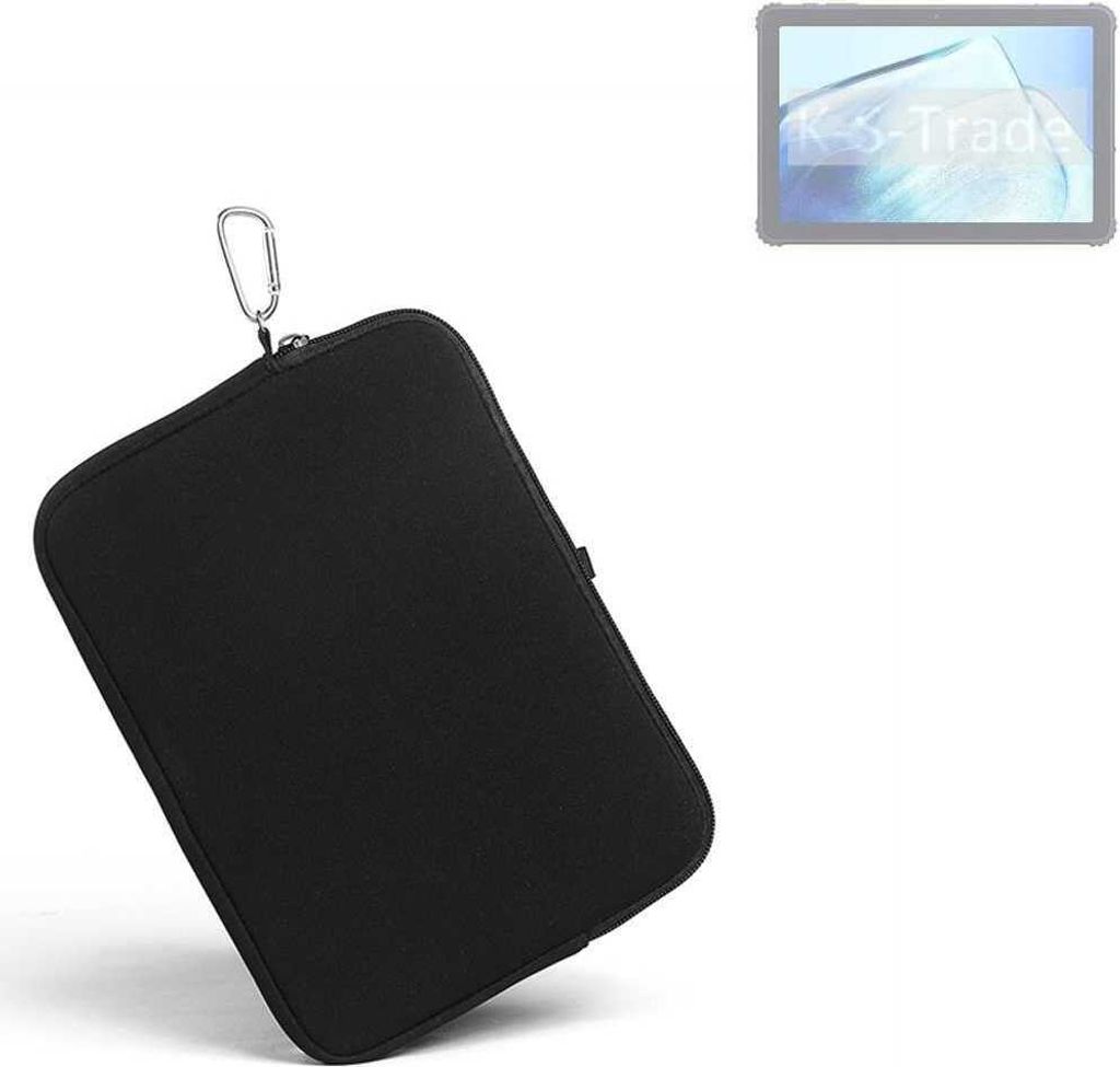 K-S-Trade Neopren Hülle kompatibel mit Cubot TAB KingKong Schutz Hülle Neoprenhülle Tablet-Hülle Tabletcase Tablet Schutz Gürtel Tasche Case