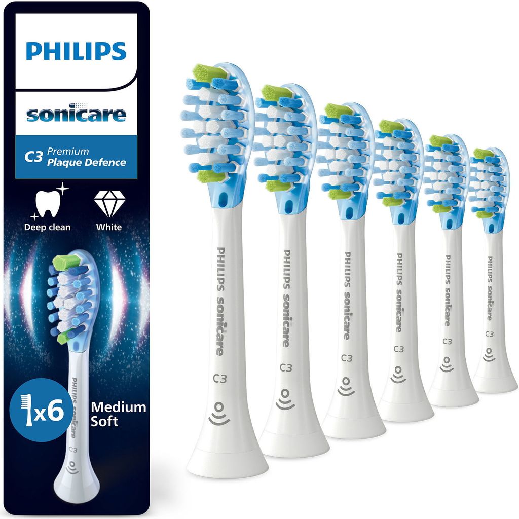 Philips Aufsteckbürsten Zahnpflege Sonicare C3 Premium Plaque Defence Reinigung effektiv