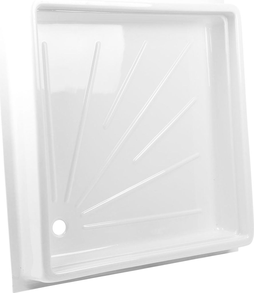 Wohnwagen Wohnmobil Duschwanne (BxTXH) 68x68x10 cm, weiß, Produktbild 