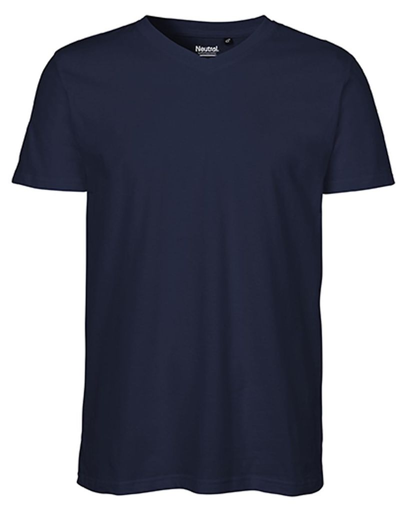 Neutral O61005 | T-shirt homme col V - Couleur : Navy - Image du produit 