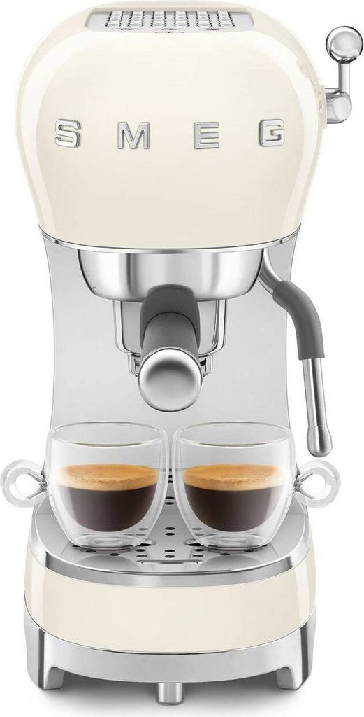 SMEG ECF02CREU Espresso-Kaffeemaschine creme Dampffunktion Obrázok produktu 7