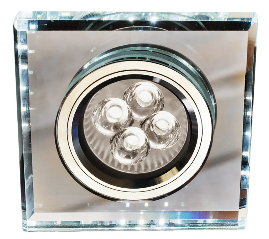 Apparecchio Incasso LED Candellux SS-22: Luce Decorativa 2226927 Vetro
