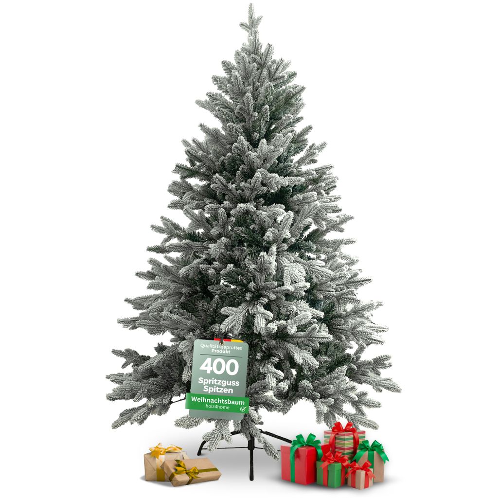 holz4home® Künstlicher Weihnachtsbaum 160 cm mit Produktbild