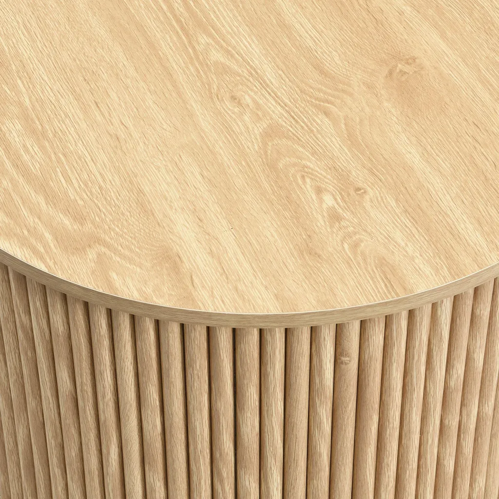 Table basse stable en MDF et bois véritable pour éviter les bascules - 6
