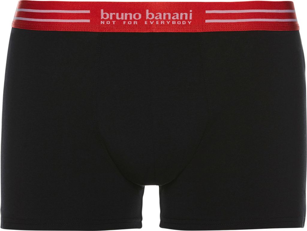 Bruno Banani Boxershorts 2er-Pack 'Indo Elephant' – 93% Baumwolle, 7% Elasthan, Buntes Elefanten-Design