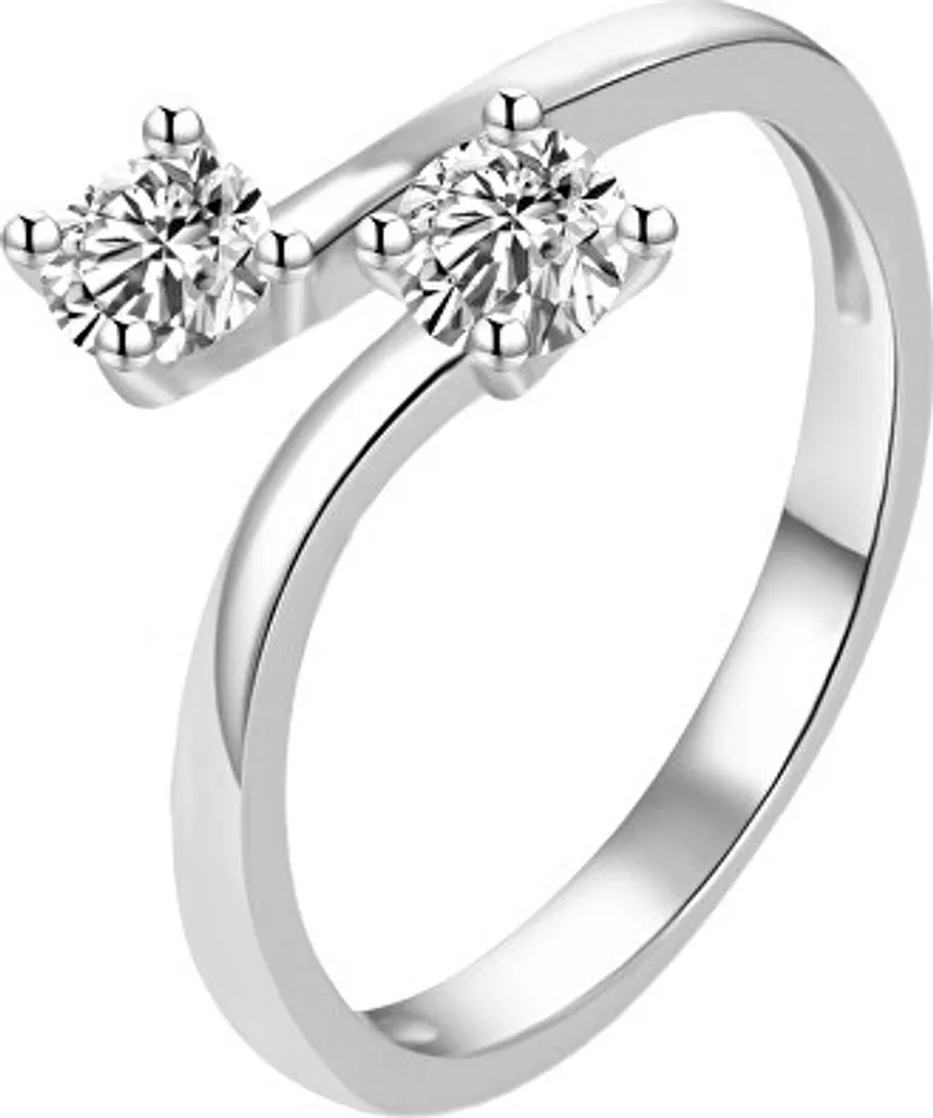 Anello Argento 925 Zirconi AGT-R12W42-52 - Prezzo Imbattibile Online