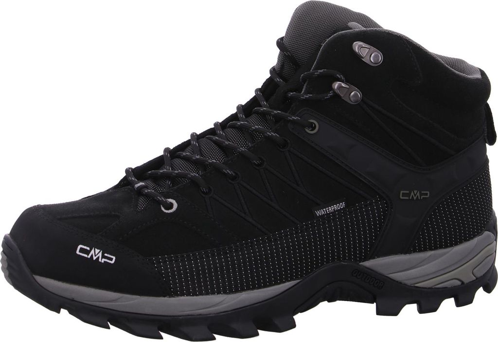 CMP Rigel Mid WP Wanderstiefel Schwarz Produktbild 