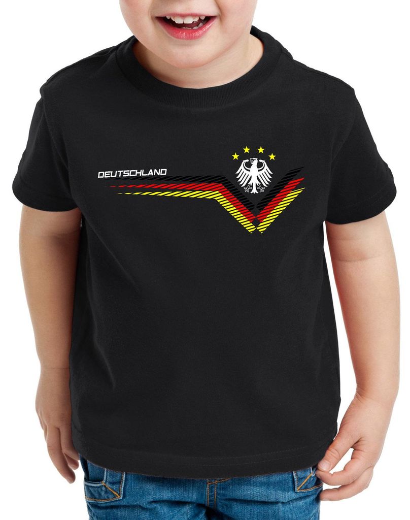 style3 Deutschland WM 2026 Kinder T-Shirt Germany Fußball Produktbild 