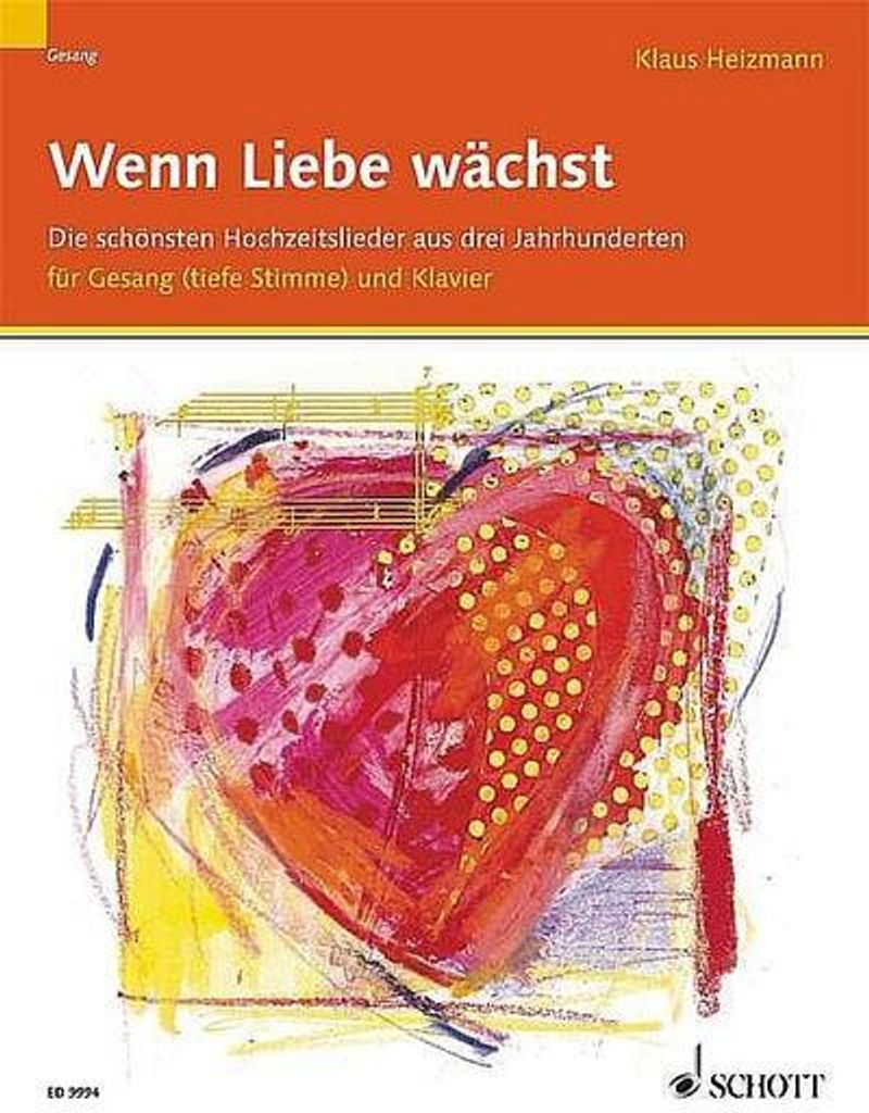 Wenn Liebe wächst, Gesang (tiefe Stimme) und Klavier