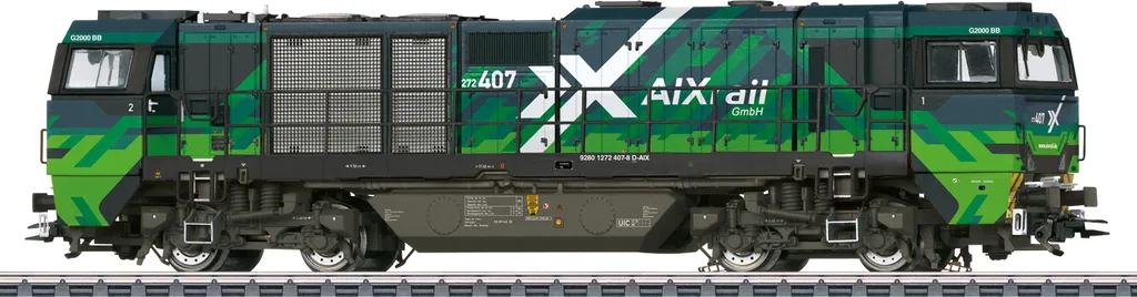 Modèle réduit Locomotive diesel G2000 AIXrail Märklin 37299 Échelle H0 1/87
