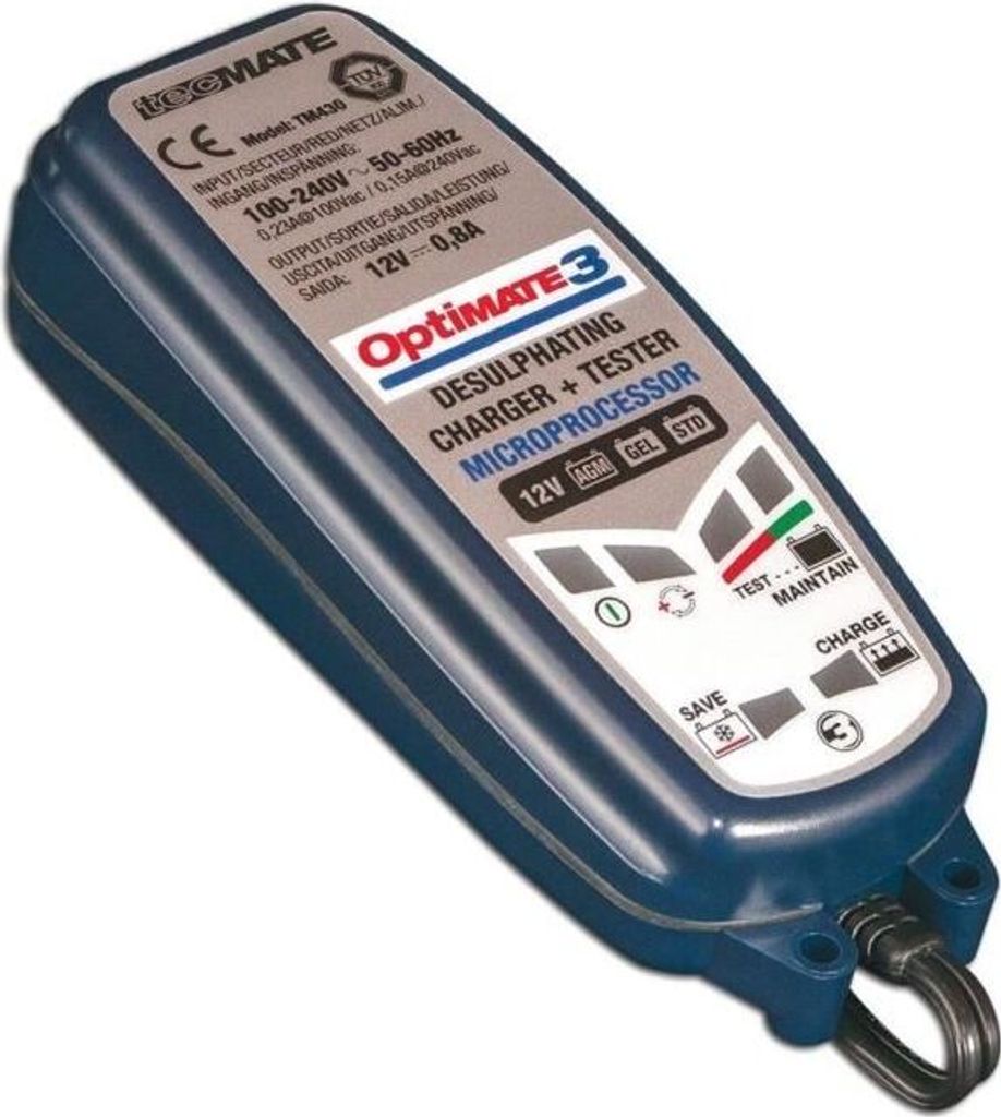 OPTIMATE OPTIMATE 3 (TM430), 12V, 0,8A, 7-stufiges Produktbild 2