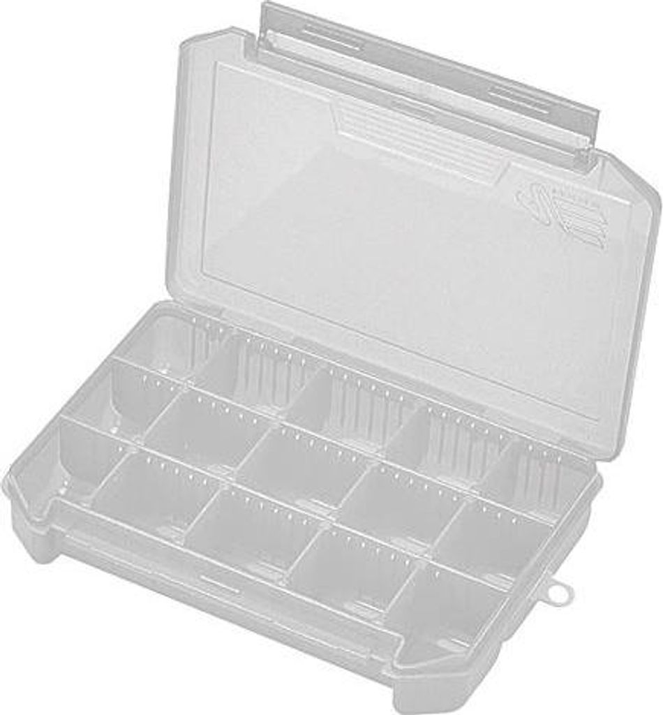 Meiho VS-3010 NS klar 20,5x14,5x2,8cm - Kunstköderbox Produktbild 