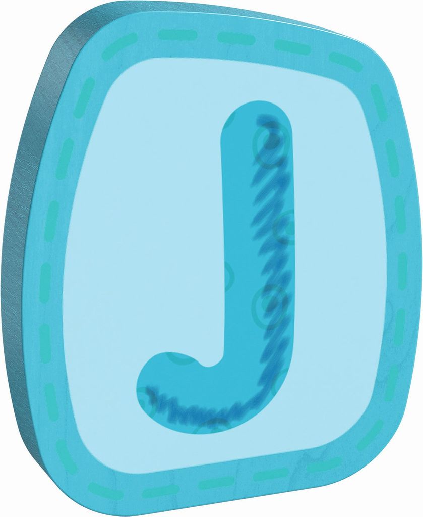 Haba Holzbuchstaben : Buchstabe J Buchstaben Sortierung: Produktbild 