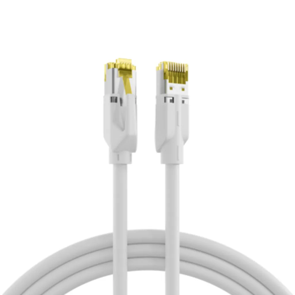 Cavo di Rete Professionale EFB 7.5 Metri Cat.6A S/FTP Bianco