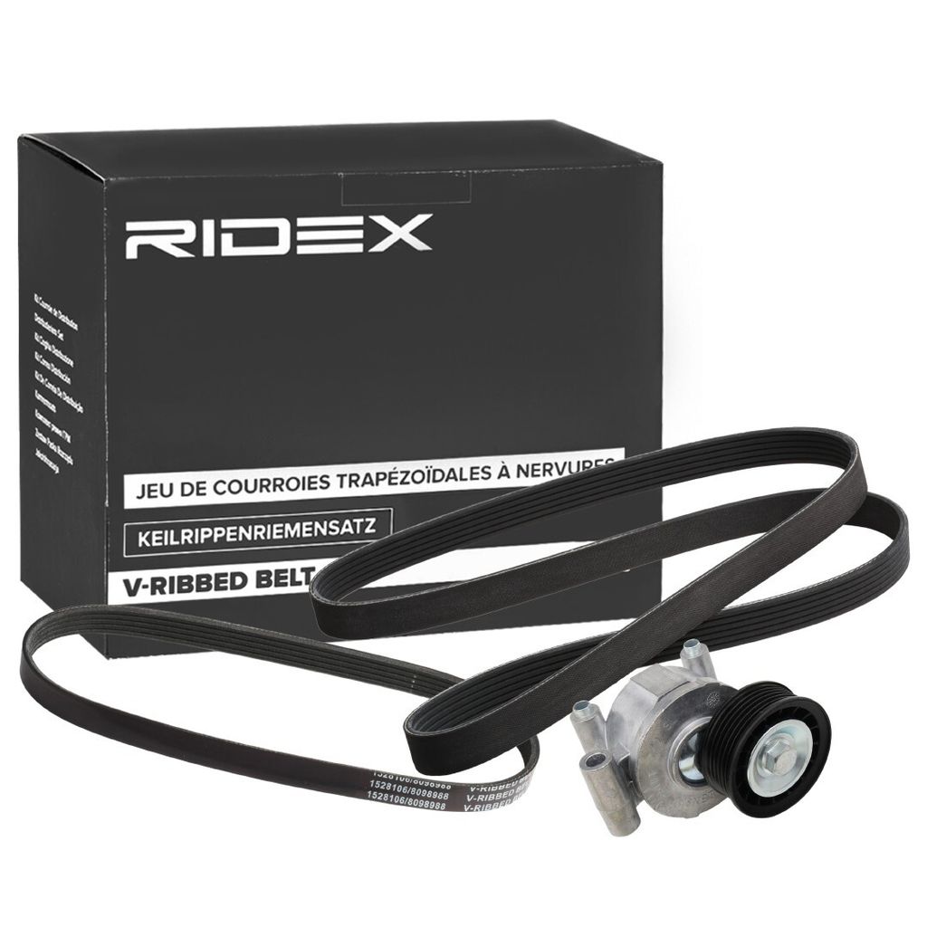RIDEX 542R0939 Keilrippenriemensatz für MAZDA 5 (CR19) Produktbild 