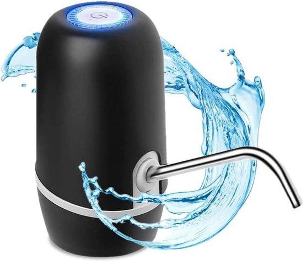 Elektrische Wasserflasche Selbstbedienung Wasserdispenser USB-Ladegerät - BPA-frei Stahl - kaltes Wasser - 1200 mAh - tragbar - Wasserflaschen - F...