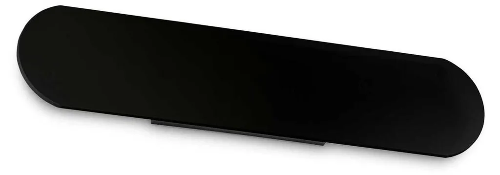 Applique Murale Salon et Chambre LED Echo Noire - Ambiance Douce 3000K