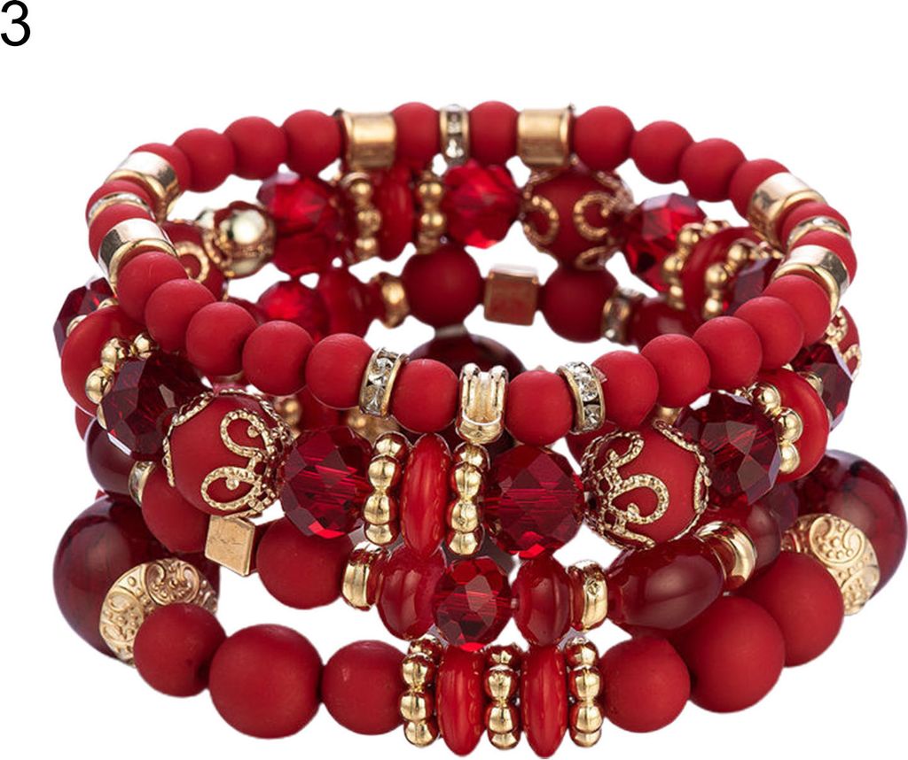 Damen-Armband, Herz-Anhänger, Perlenschmuck, leichtes, elegantes Armband für Partys-3