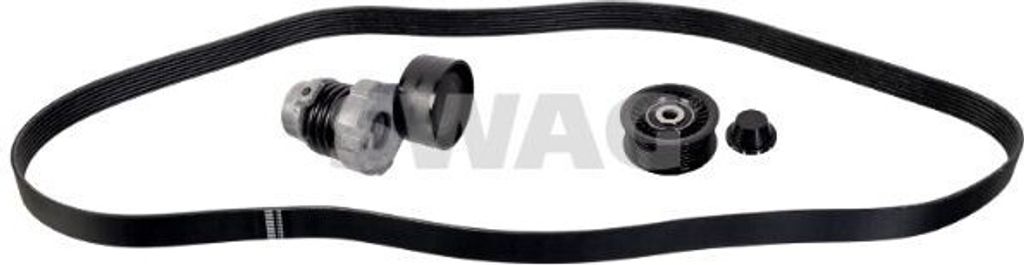 SWAG 33 10 4437 Keilrippenriemensatz für RENAULT MEGANE III Grandtour (KZ0/1)