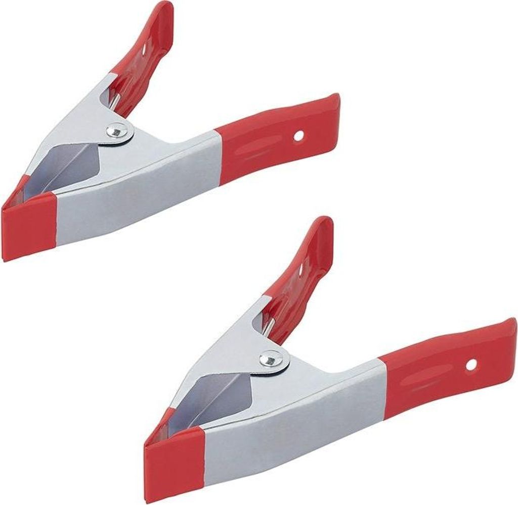 Klammern aus Metall - Satz mit 2 Stück