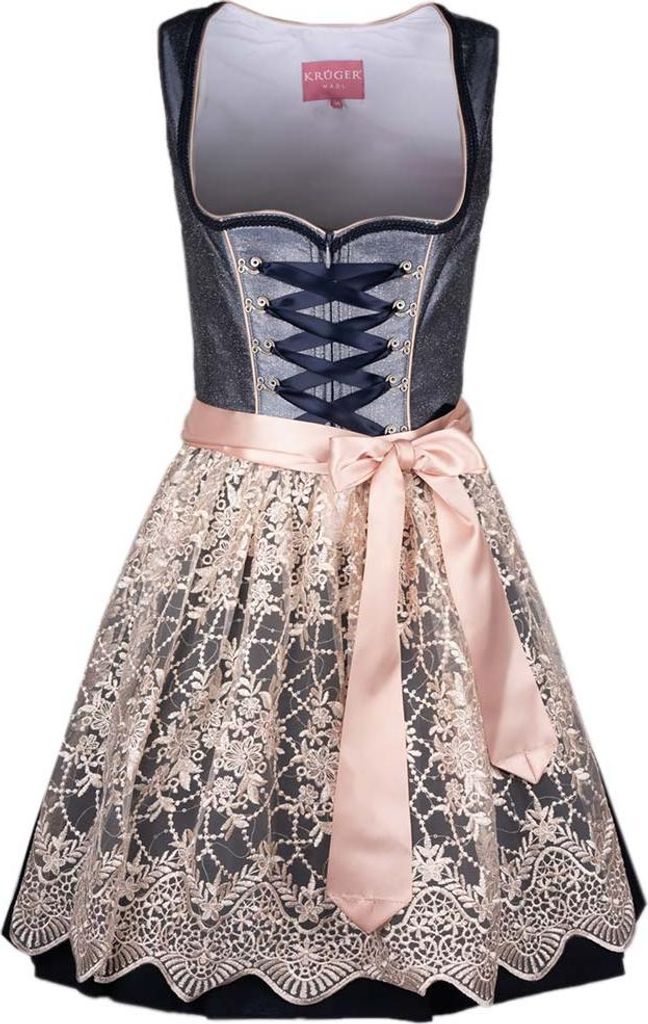 Dirndl Koko 50er Länge marine 36 Produktbild 