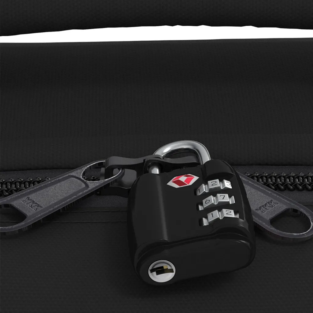 CabinZero Classic Tech 28L Absolu Noir - Sac à dos cabine avec compartiment PC