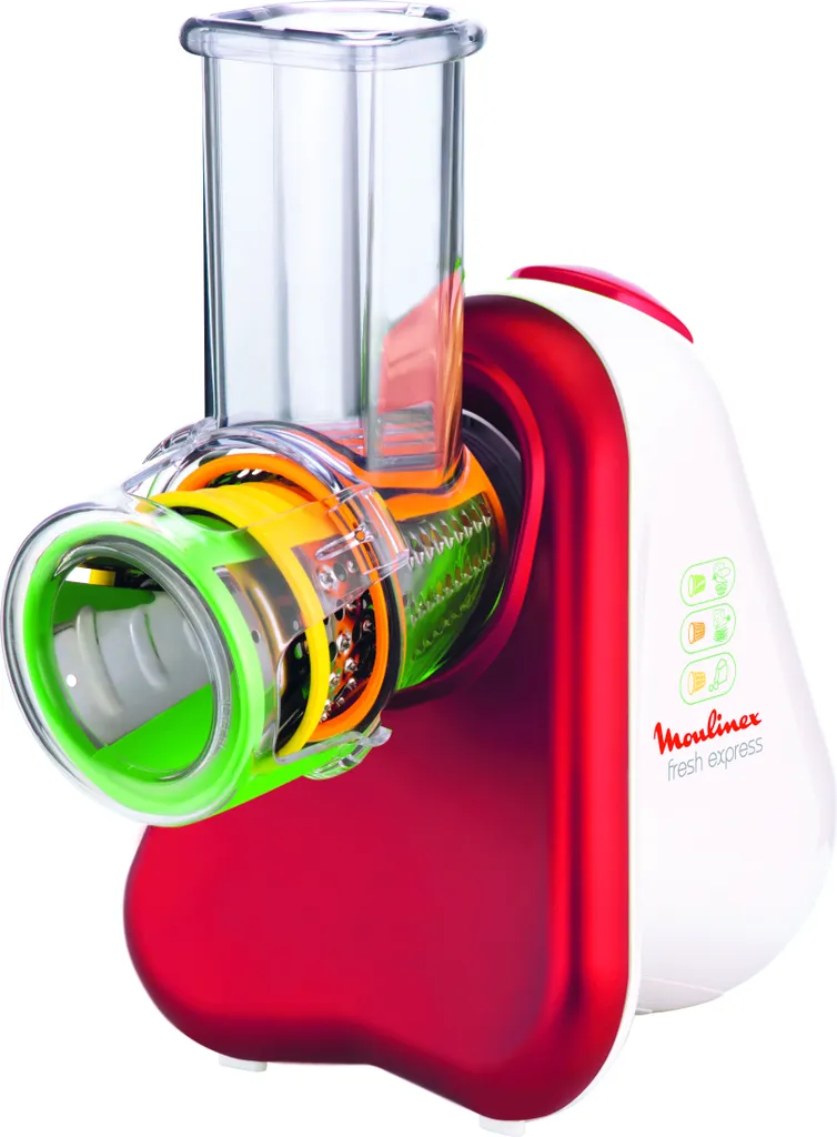 Moulinex Fresh Express 3 in 1 DJ753510 - Tritatutto Rosso 150W