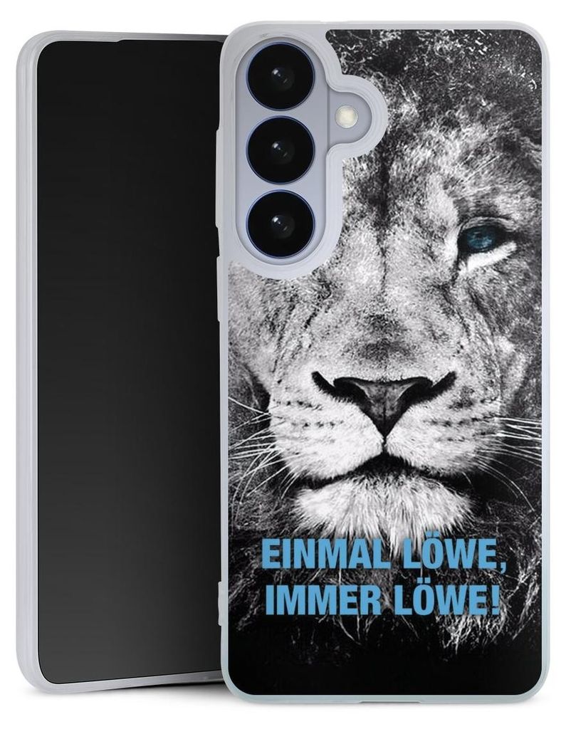 DeinDesign Slim Hülle für Samsung Galaxy S26+ Silikon Case Ultra Dünn Handyhülle Löwe Offizielles Lizenzprodukt TSV 1860 München
