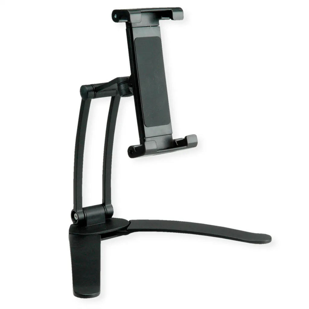 Value 17.99.1192 Support Tablette en Acier Noir - Design Ergonomique - 13