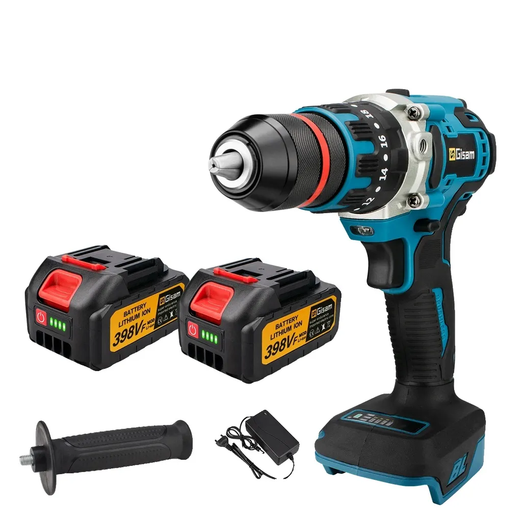 Perceuse visseuse sans fil 18V haute vitesse 4000 tr/min multi-usages
