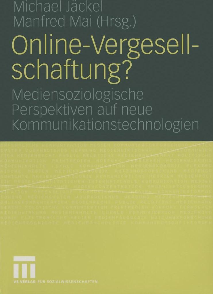 Online-Vergesellschaftung?