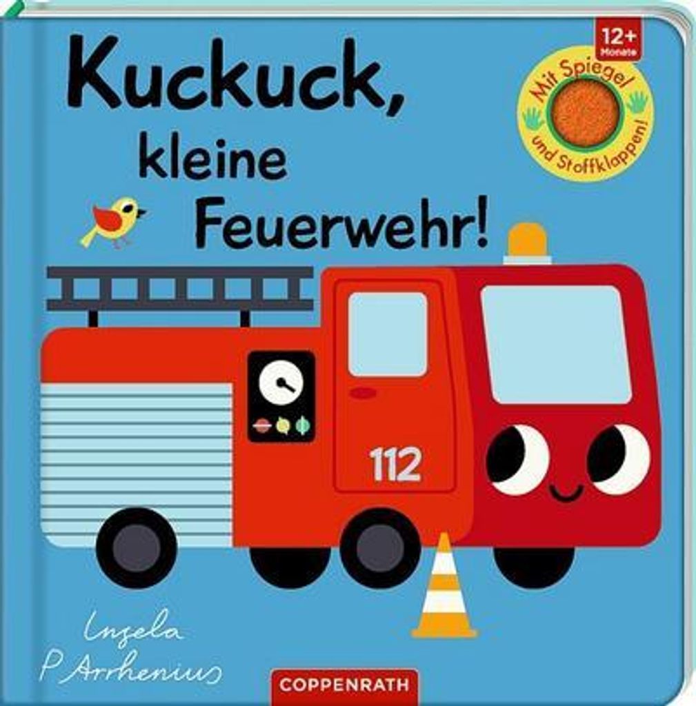 Mein Filz-Fühlbuch: Kuckuck, kleine Feuerwehr!