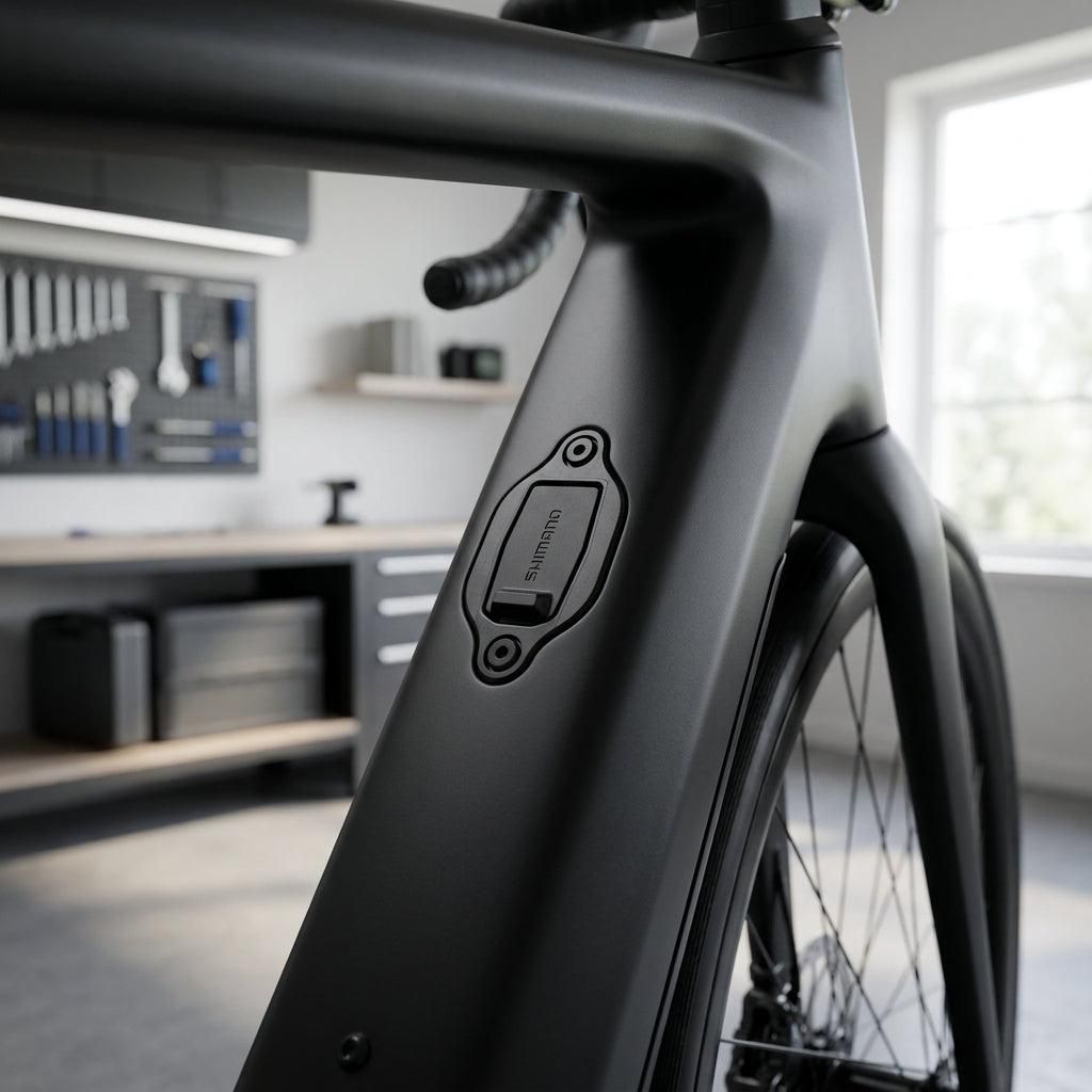 SHIMANO Satellitenladebuchse E-Bike, schwarz, IEWCP100A Produktbild 
