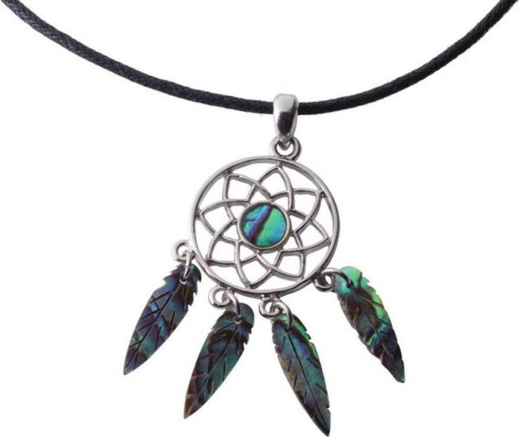 Western Muschelimitat Kette mit Traumfänger