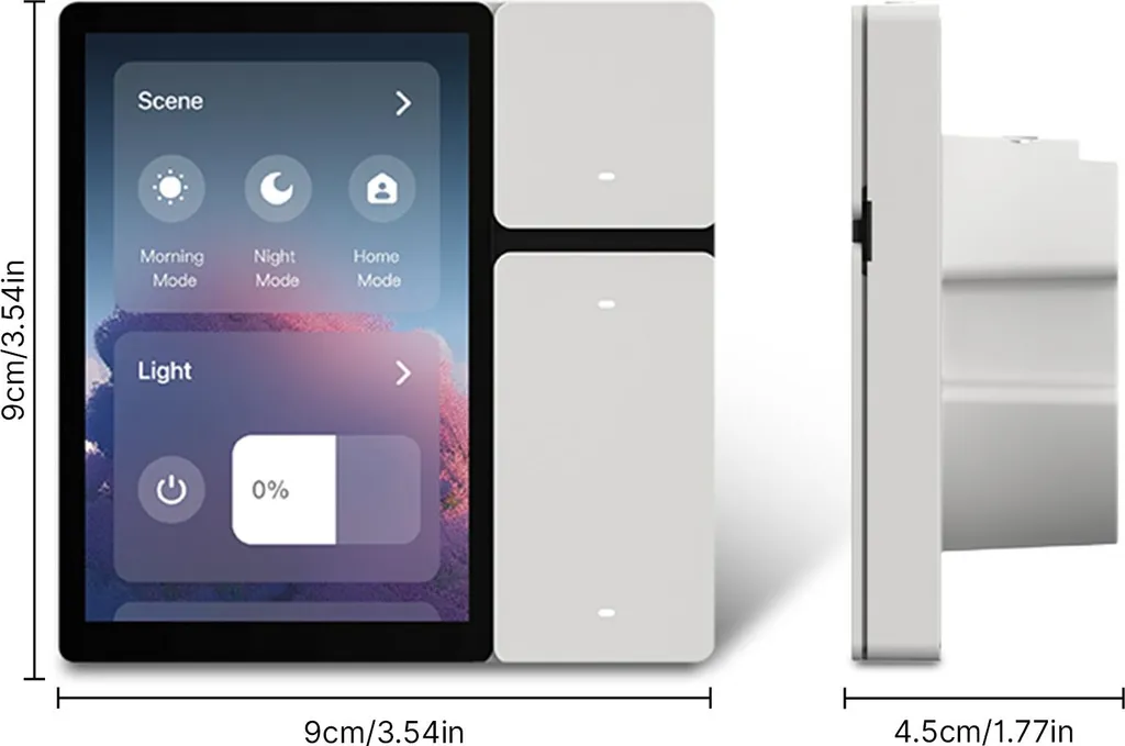 Remplacez vos interrupteurs par ce panneau tactile intelligent à 3 relais