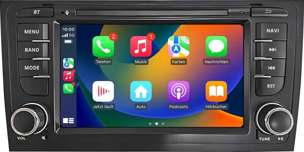 Android autorádio 7 palců 32 GB pro Audi A6 C5 1997–2004 s Obrázek produktu 