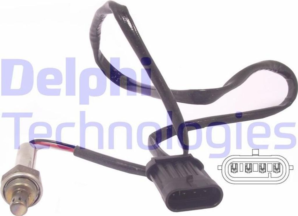 DELPHI ES11056-12B1 Lambdasonde OE 855343 kompatibel mit Vectra, Astra G