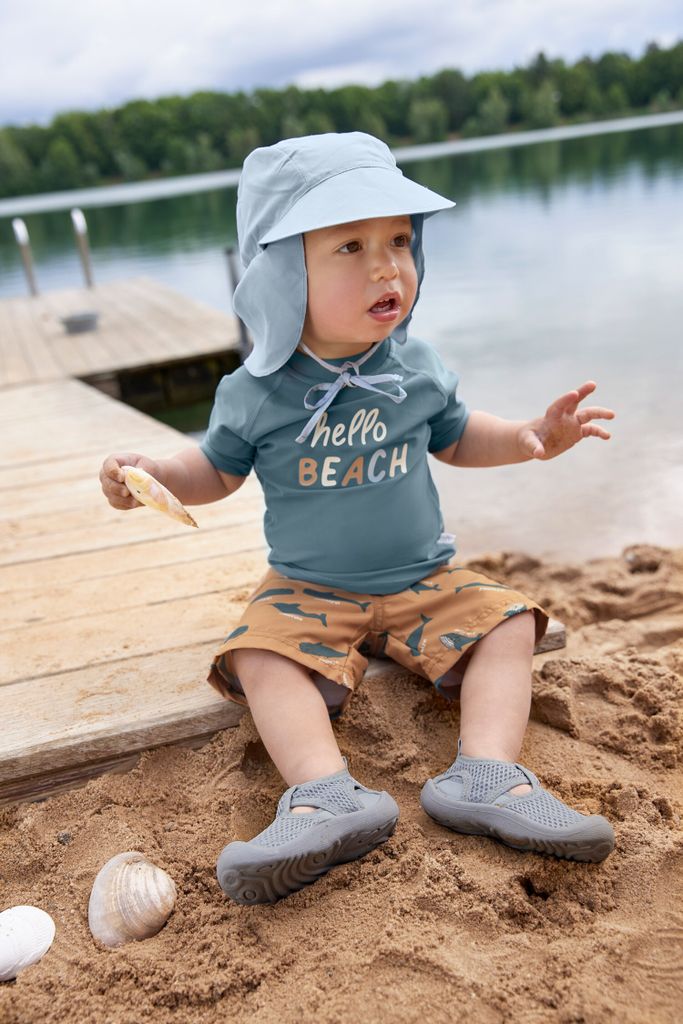 Lässig Schwimmshirt Badeshirt Kurzarm  Splash & Fun Hello Produktbild 5