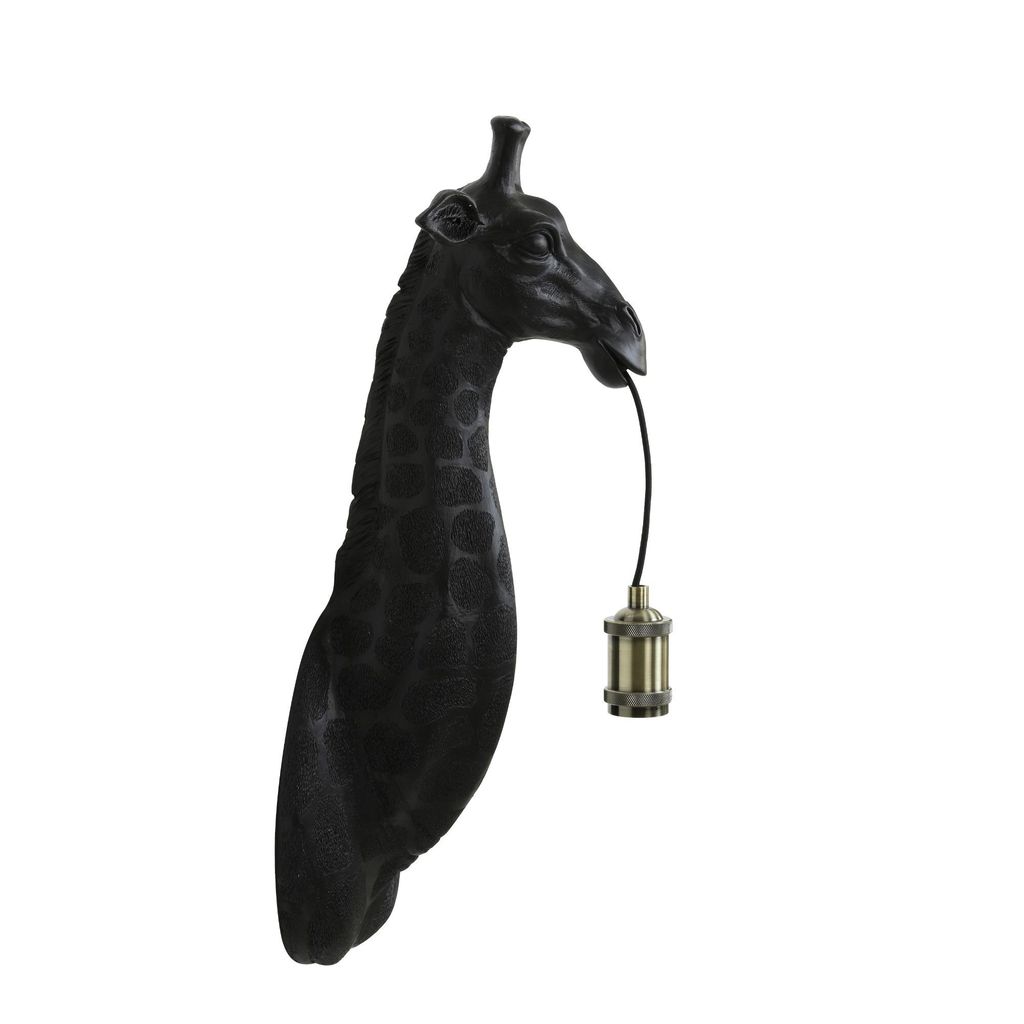 Light & Living - lampada da parete - Giraffe - nero - Immagine del prodotto 