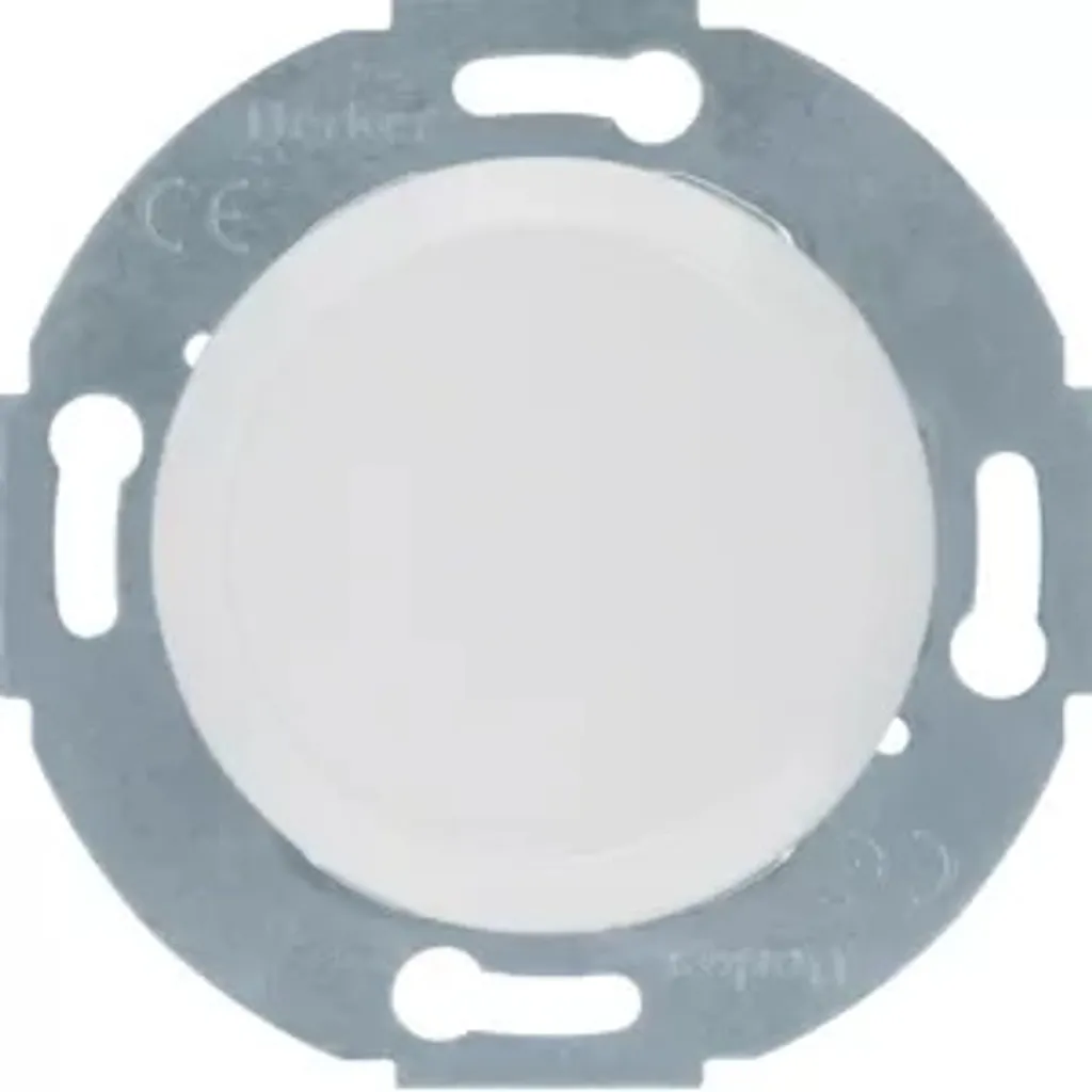 Cache Trou Blanc Polaire Berker 1930 pour Installation Verre et Palazzo